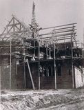 kerk in aanbouw, 1927